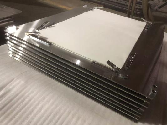 प्लास्टिक कार्ड लेमिनेशन के लिए व्हाइट सिलिकॉन रबर लैमिनेटेड पैड 3.0 मिमी