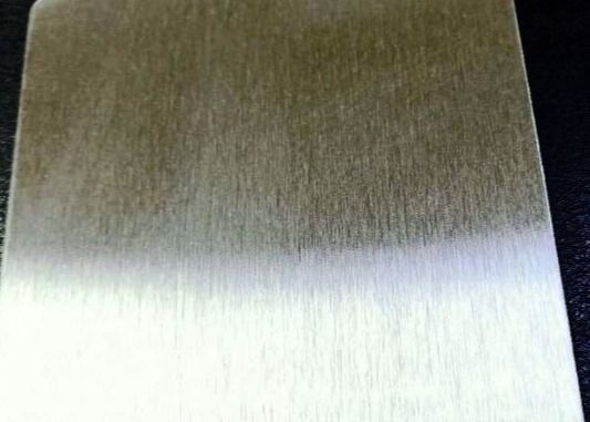 INLAY Prelam टुकड़े टुकड़े में स्टील प्लेट्स महीन रेशम सतह खत्म के साथ