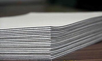 पीवीसी कार्ड प्रेस Laminator के लिए ब्लैक ऊनी टुकड़े टुकड़े में पैड हॉट प्रेस कुशन पैड