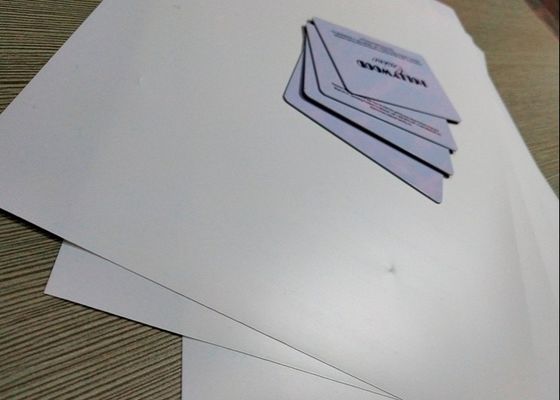 PETG कार्ड बॉडी प्रोडक्शन के लिए सिल्क स्क्रीन प्रिंटिंग 2 मिमी मोटी PETG प्लास्टिक शीट