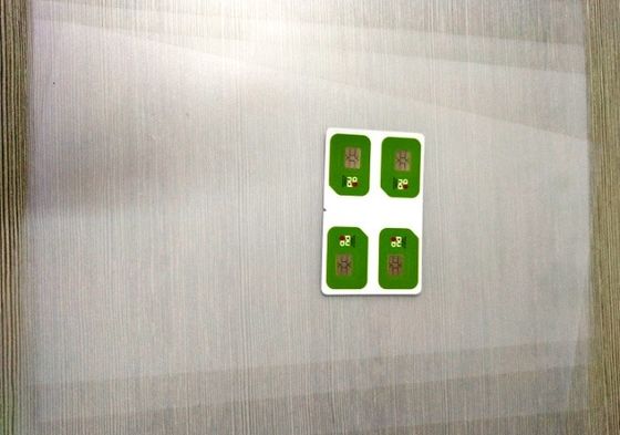 PETG कोटेड ओवरले क्लियर प्लास्टिक PET / PETG शीट क्रेडिट कार्ड के लिए