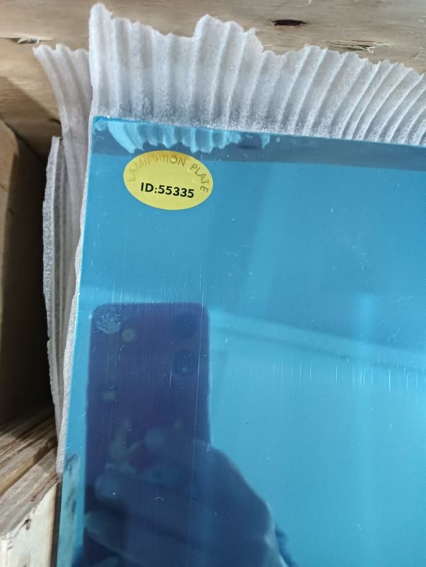 0.4-1.0 मिमी मोटाई स्टेनलेस स्टील 430BA स्टेनलेस स्टील प्लेट स्मार्ट कार्ड उत्पादन के लिए चमकदार खत्म दोनों पक्षों के साथ