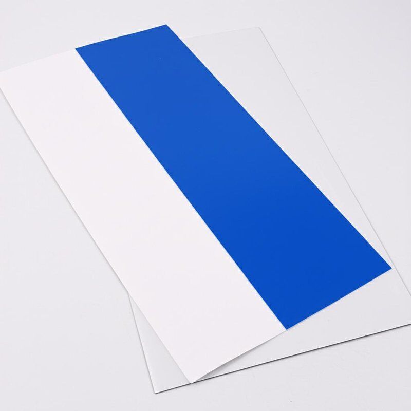 RFID कार्ड उत्पादन के लिए बेरियम फेराइट चुंबकीय परत और 5.5% पारगमन के साथ 0.15 मिमी मोटाई वाली स्मार्ट कार्ड सामग्री