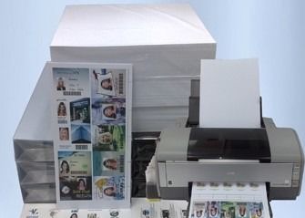 HP Epson और तोप इंकजेट प्रिंटर के लिए A4 आकार इंकजेट प्रिंट करने योग्य पीवीसी शीट्स